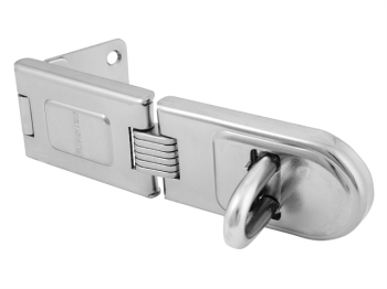 Wrought Steel Single Hinged Hasp 160mm Wrought Steel Single Hinged Hasp 160mm