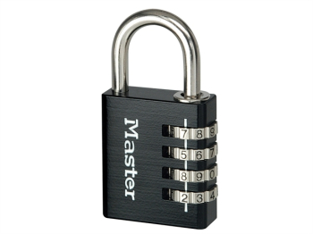 Black Finish 40mm 4-Digit Combination Padlock Black Finish 40mm 4-Digit Combination Padlock