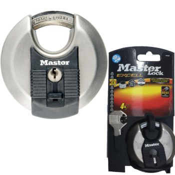 Excell Stainless Steel Discus 70mm Padlock