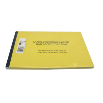 532P Gas Safe Landlords Gas S afety Record Pad of 50 532P Gas Safe Landlords Gas S afety Record Pad of 50