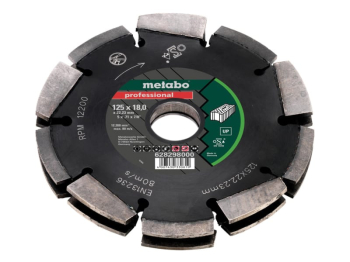 2 Row Professional UP Universa l Wall Chaser Blade 125 x 18 x 2 Row Professional UP Universa l Wall Chaser Blade 125 x 18 x