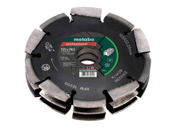 3 Row Professional UP Universa l Wall Chaser Blade 125 x 28.5 3 Row Professional UP Universa l Wall Chaser Blade 125 x 28.5