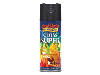 Gloss Super Spray Black 400ml
