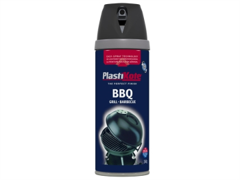 Twist & Spray BBQ Paint Black 400ml