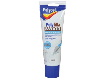Polyfilla for Wood General Repairs White Tube 330g Polyfilla for Wood General Repairs White Tube 330g