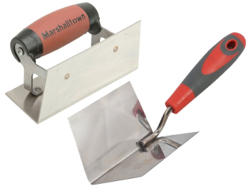 5350T External Dry Lining Angled Trowel Stainless Steel