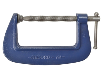 119 Medium-Duty Forged G-Clamp 100mm (4in)