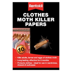 Clothes Moth Papers (Pack 10)