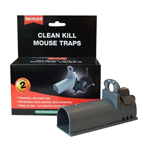 Clean Kill Mouse Traps (Twin Pack)