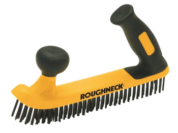 Two-Handed Wire Brush Soft-Grip Two-Handed Wire Brush Soft-Grip