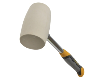 Non-Marking White Rubber Mallet 680g (24oz) Non-Marking White Rubber Mallet 680g (24oz)