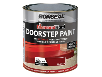 Diamond Hard Doorstep Paint Tile Red 750ml