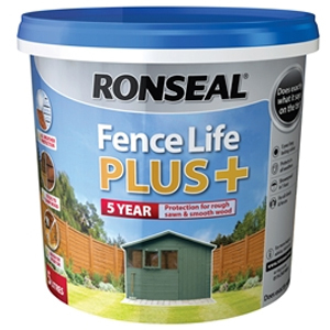 Fence Life Plus+ Tudor Black Oak 5 litre