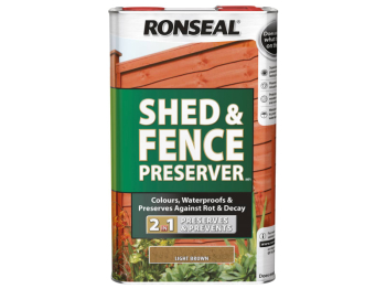 Shed & Fence Preserver Dark Brown 5 litre