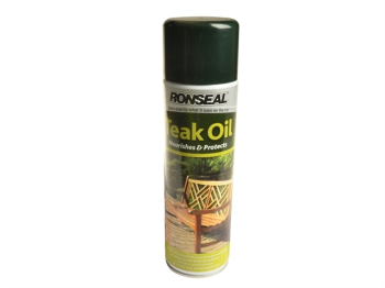 Garden Furniture Teak Oil Aerosol 500ml Garden Furniture Teak Oil Aerosol 500ml
