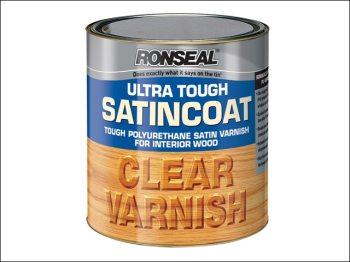 Ultra Tough Internal Clear Satincoat Varnish 2.5 litre