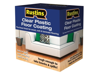 Clear Plastic Floor Coating Kit Satin 4 litre Clear Plastic Floor Coating Kit Satin 4 litre