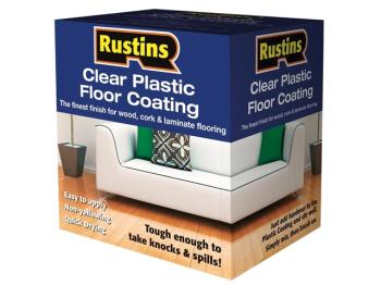 Clear Plastic Floor Coating Kit Satin 1 litre Clear Plastic Floor Coating Kit Satin 1 litre