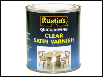 Quick Dry Varnish Satin Clear 1 litre