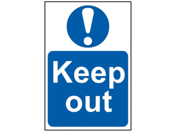 Keep Out - PVC Sign 200 x 300mm