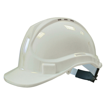 Deluxe Safety Helmet - White