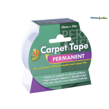 Duck Tape Permanent Carpet Ta pe 50mm x 10m