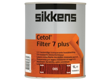 Cetol Filter 7 Plus Translucen t Woodstain Teak 1 litre