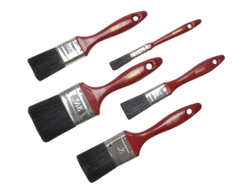 Decor Paint Brush Set of 5 12 25 37 50 & 62mm