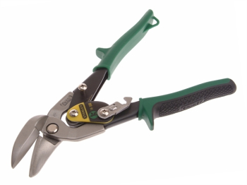 Green Offset Aviation Snips Right Cut 250mm (10in)