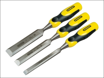 DYNAGRIP Bevel Edge Chisel wi th Strike Cap Set, 3 Piece DYNAGRIP Bevel Edge Chisel wi th Strike Cap Set, 3 Piece
