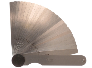 66T Feeler Gauge 26 Piece Set 0.0015-0.025in 66T Feeler Gauge 26 Piece Set 0.0015-0.025in