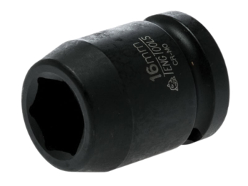 Impact Socket Hexagon 6-Point 1/2in Drive 16mm Impact Socket Hexagon 6-Point 1/2in Drive 16mm