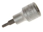 TX Tamper-Proof TORX Socket Bit 1/2in Drive T20 TX Tamper-Proof TORX Socket Bit 1/2in Drive T20