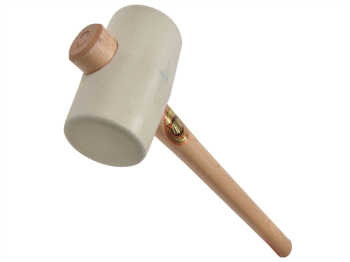 954W White Rubber Mallet 74mm 970g 954W White Rubber Mallet 74mm 970g
