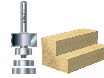 46/44 x 1/4 TCT Bearing Guided Rebater 24mm x 12.7mm 46/44 x 1/4 TCT Bearing Guided Rebater 24mm x 12.7mm