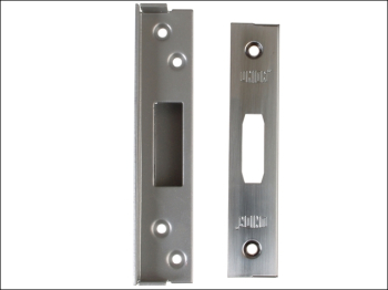 StrongBOLT 2100 Mortice Deadlo ck Rebate Kit 13mm Satin Chrom StrongBOLT 2100 Mortice Deadlo ck Rebate Kit 13mm Satin Chrom