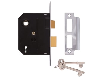 2295 2 Lever Mortice Sashlock Chrome Finish 76mm 3in Visi 2295 2 Lever Mortice Sashlock Chrome Finish 76mm 3in Visi