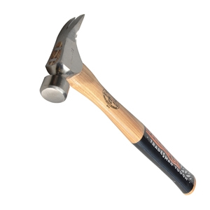 Trim Hammer Plain Face Straight Handle 450g (16oz)