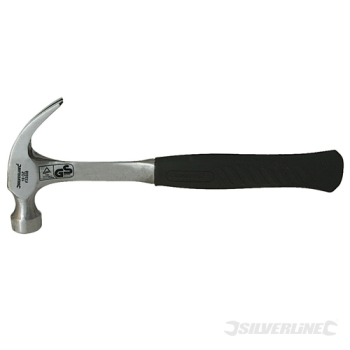 R16 Curved Claw Nail Hammer Al l Steel Smooth Face 450g (16oz