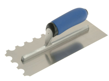Professional Notched Adhesive Trowel 20mm Stainless Steel 11