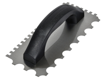 Wall & Floor Adhesive Trowel 6/20mm Square/Round Notches Wall & Floor Adhesive Trowel 6/20mm Square/Round Notches