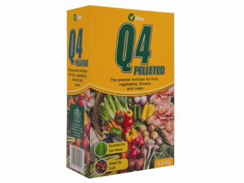 Q4 Pelleted Fertilizer 0.9kg Box