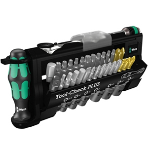Tool-Check Plus Tool Set of 39 1/4in Drive