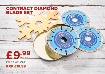 FAITHFULL XMS21 DBLADE3 Contract diamond blade set
