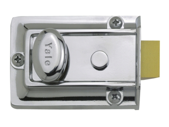 P77 Traditional Nightlatch 60mm Backset Chrome Finish Box P77 Traditional Nightlatch 60mm Backset Chrome Finish Box