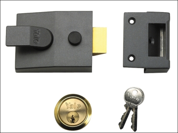 91 Basic Nightlatch 60mm Backset DMG Finish Box 91 Basic Nightlatch 60mm Backset DMG Finish Box