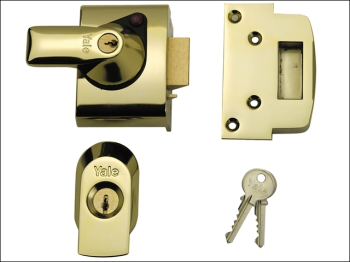 BS2 Nightlatch British Standar d Lock 40mm Backset Brasslux F BS2 Nightlatch British Standar d Lock 40mm Backset Brasslux F
