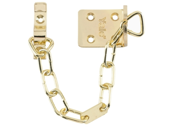 WS6 Security Door Chain - Electro Brass Finish