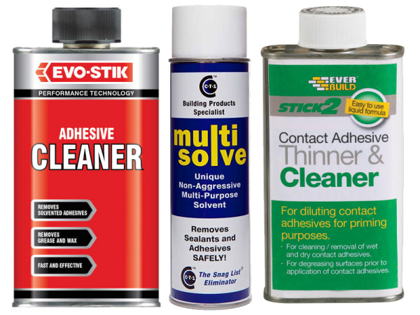 Adhesives Cleaners