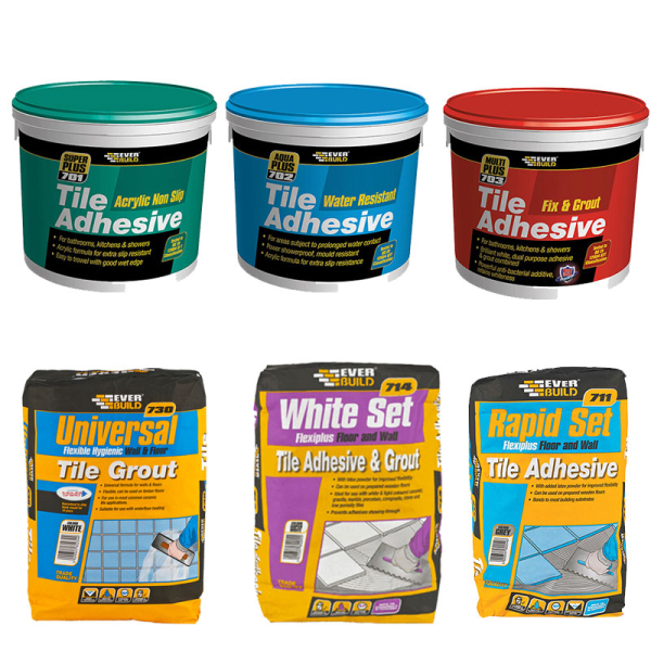 Tile & Grout Adhesives